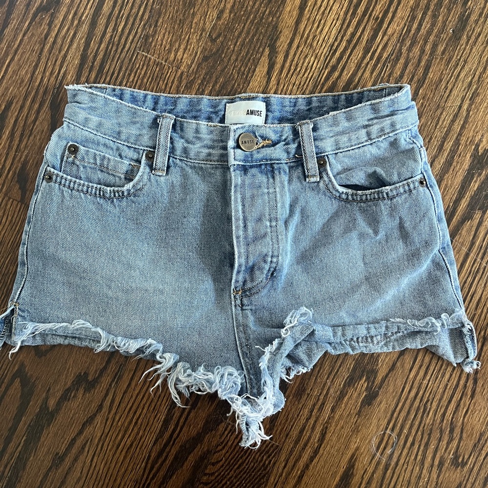Blue Jean Shorts